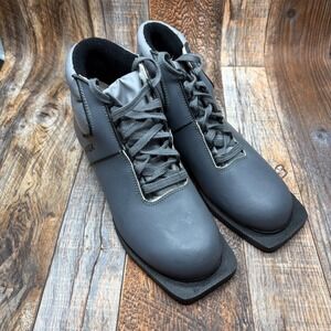 Artex Nordic Norm 75 Cross Country Ski Boots Gray Size 41 Mens 8.5 Women's 10